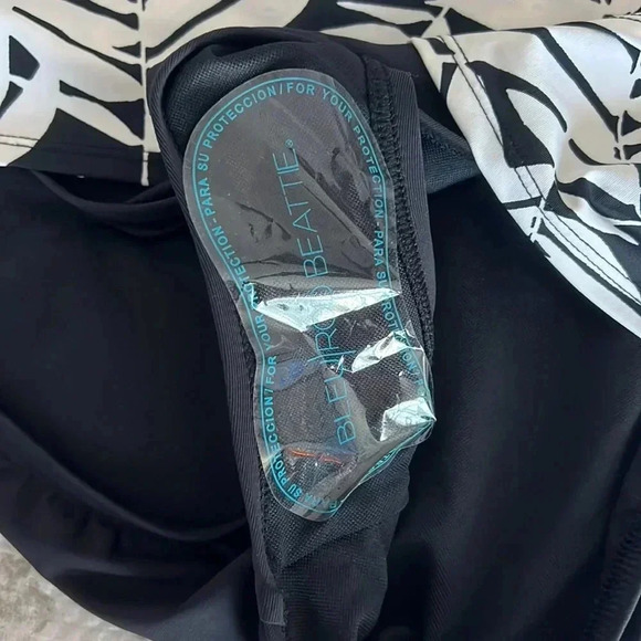 Bleu Rod Beattie Basket Case Shirred Molded Bandeau Swim Top and Bottom Size 14 - Picture 11 of 12